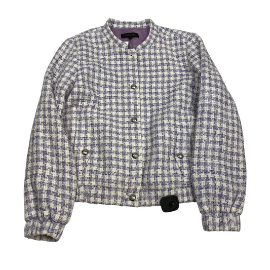 Blazer By Talbots In Purple & White, Size:S