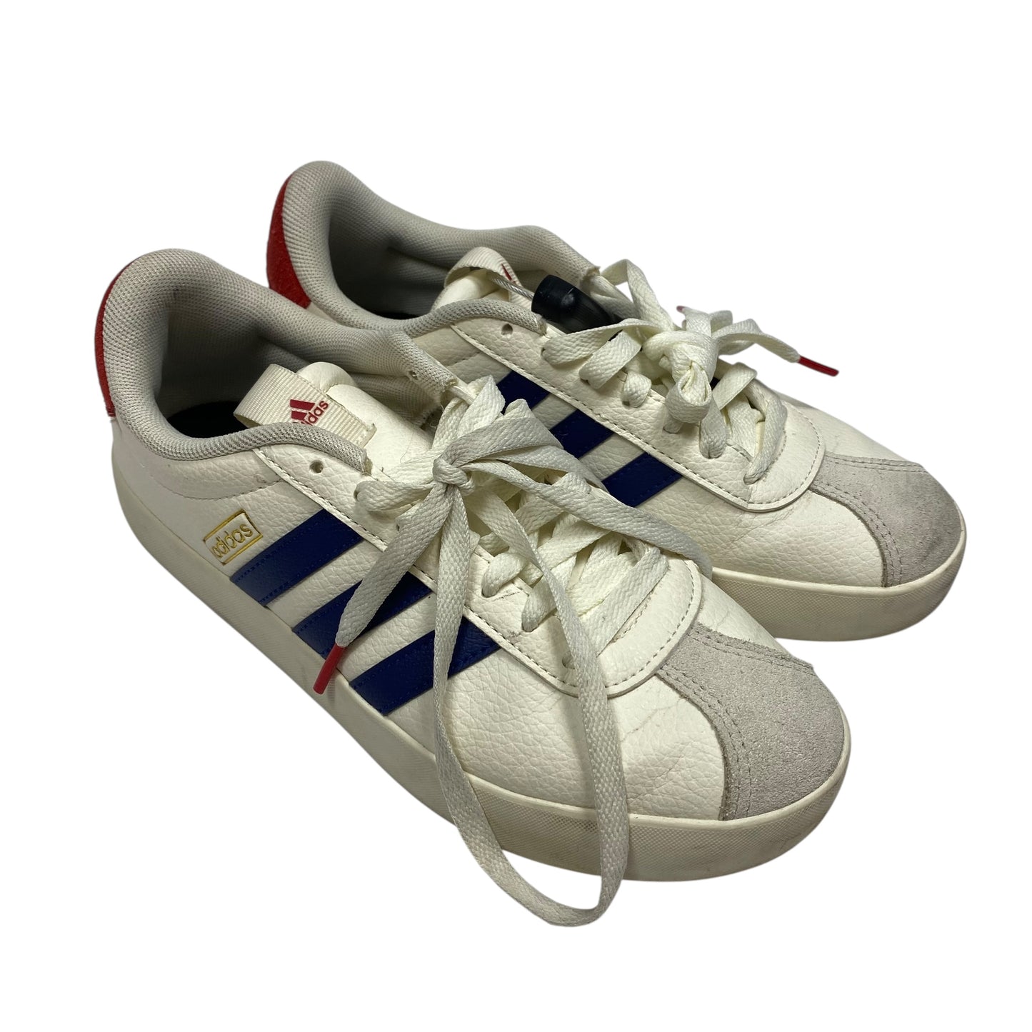Shoes Sneakers By Adidas In Blue & Cream, Size:6.5