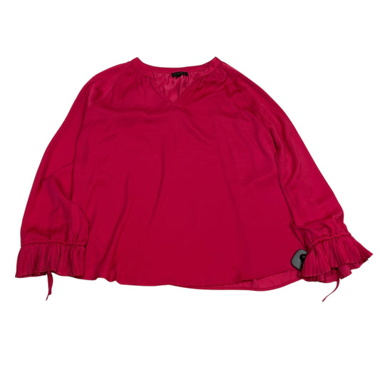 Blouse Ls By Current Air In Pink, Size:M