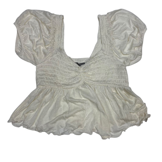 Top Ss By Urban Outfitters In Cream, Size:S