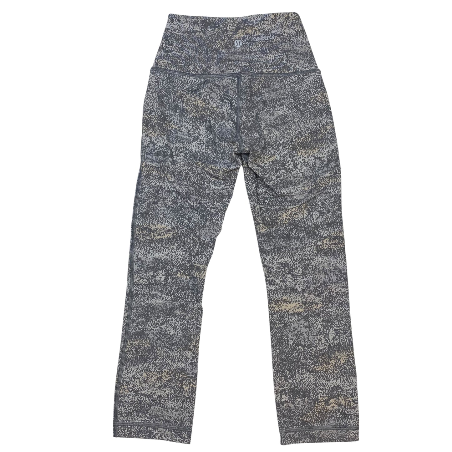 Athletic Leggings By Lululemon In Grey, Size:Xs