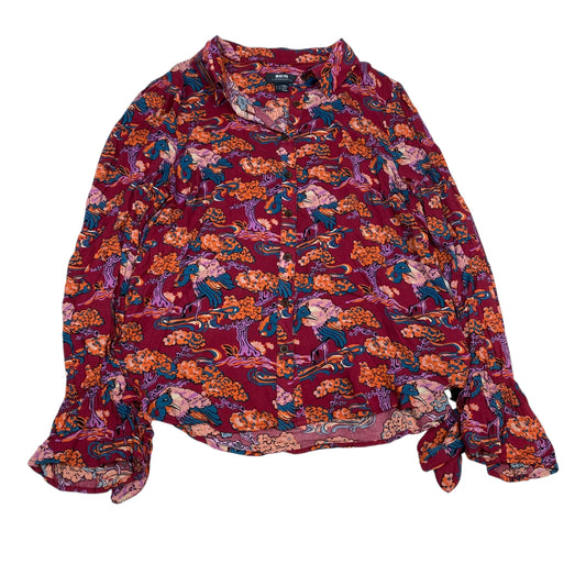 Top Ls By Maeve In Red, Size:L