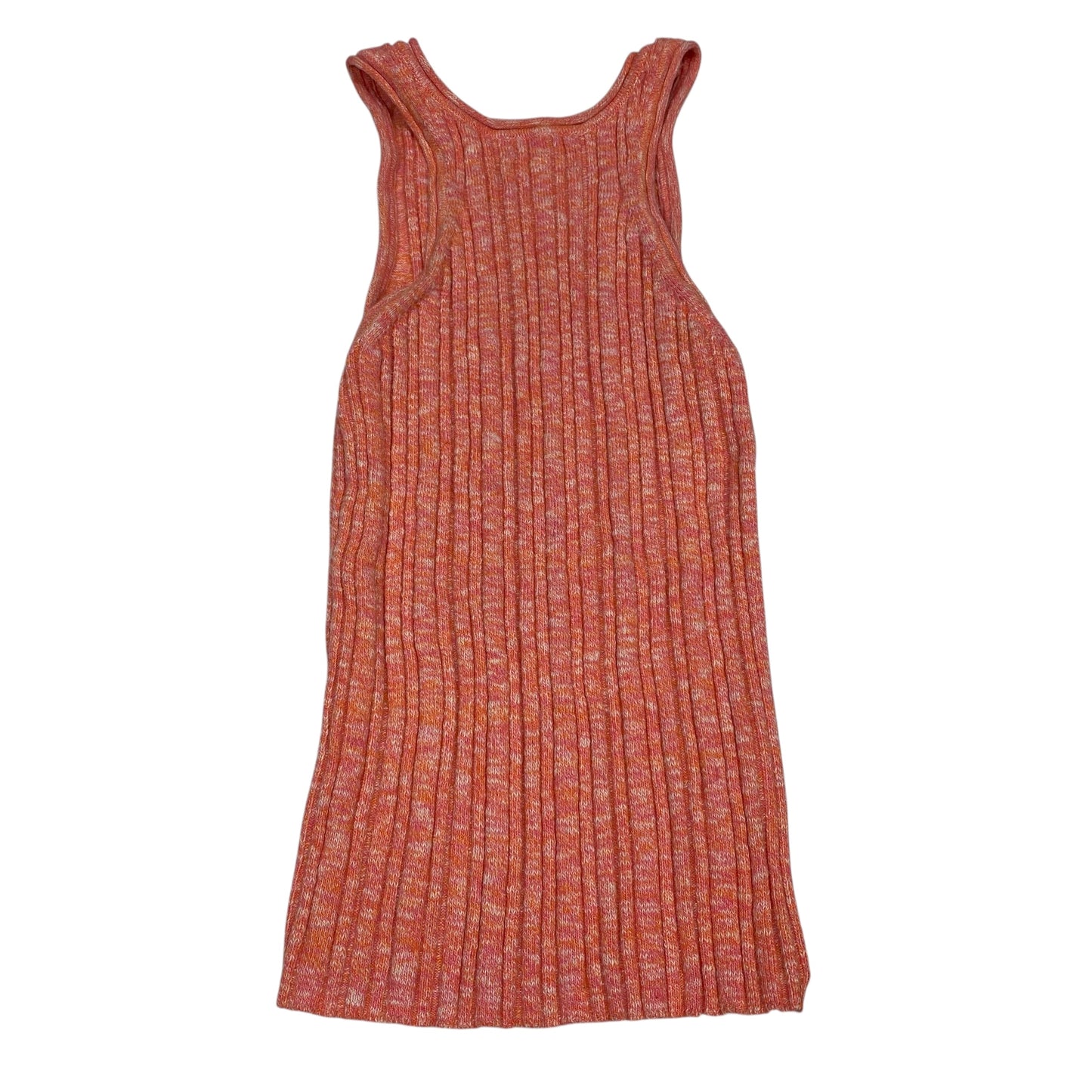 Top Sleeveless By Clothes Mentor In Orange, Size:M
