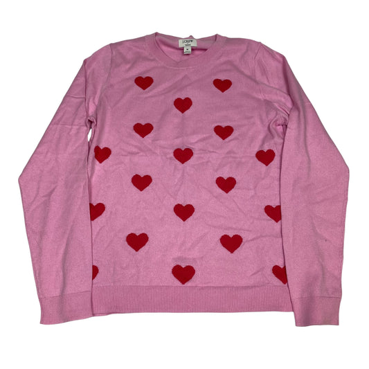TOP LS by J. CREW in PINK, Size:M