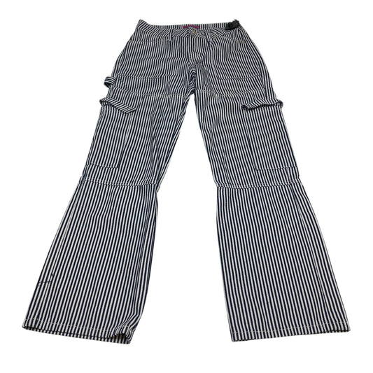Jeans Straight By Edikted In Blue & White, Size:Xs