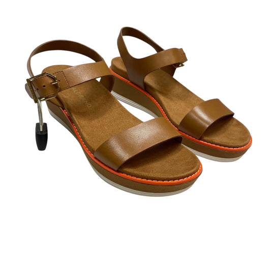 Sandals Designer By Cole-Haan In Brown, Size:8.5