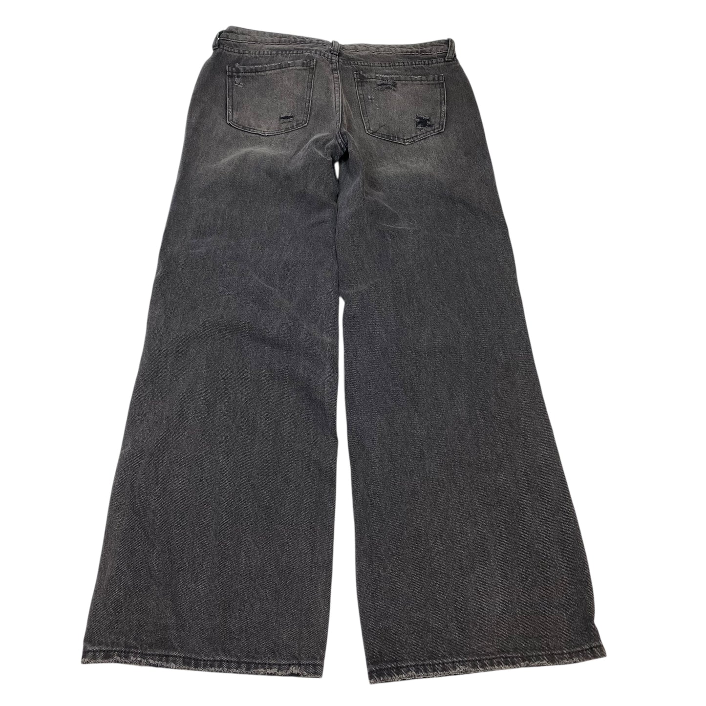 Jeans Wide Leg By Bp In Grey Denim, Size:6