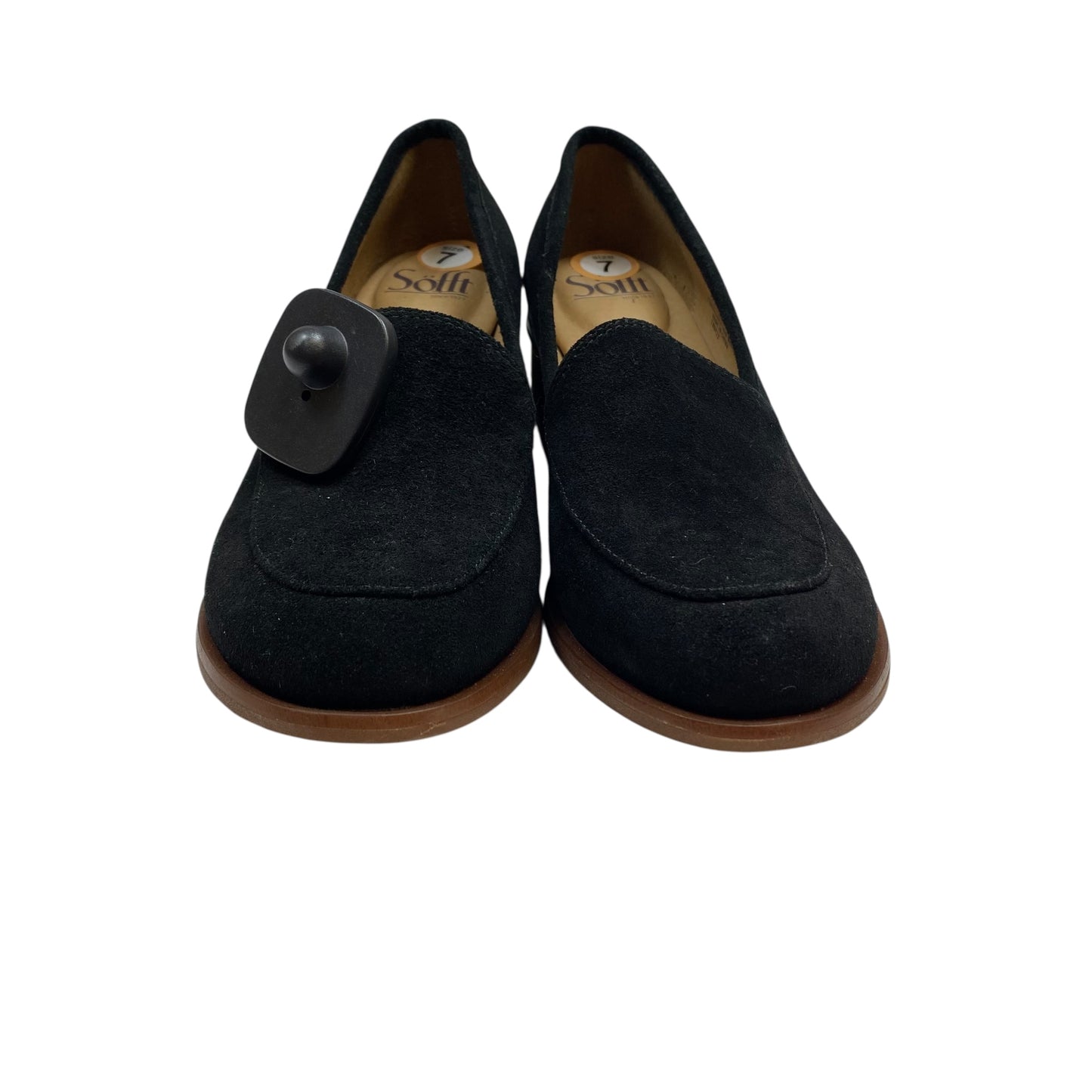 Shoes Heels Block By Sofft In Black, Size:7