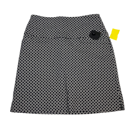 Skort By Sc & Co In Black & White, Size:Xs
