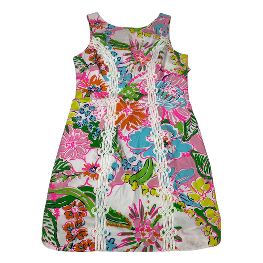 Dress Designer By Lilly Pulitzer In Pink & White, Size:S