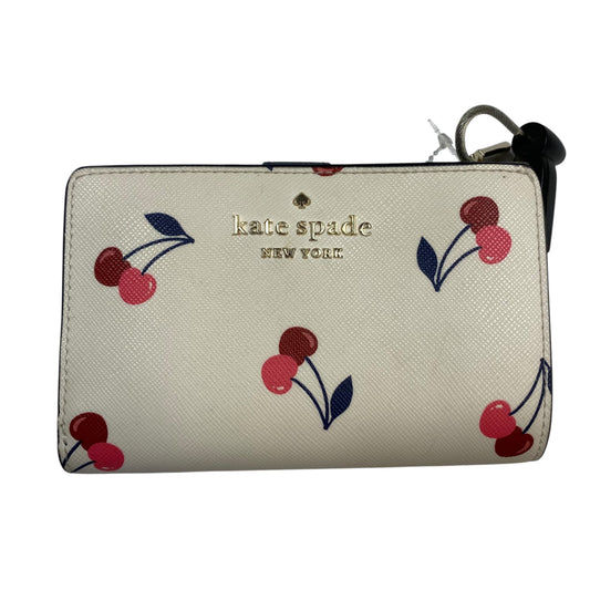 Wallet Designer By Kate Spade In Cream, Size:Medium
