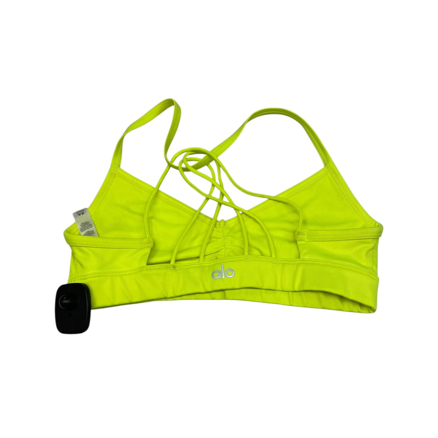 Athletic Bra By Alo In Green, Size:Xs