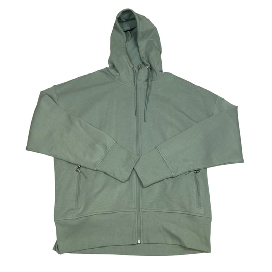 Athletic Jacket By Old Navy In Green, Size:Xl