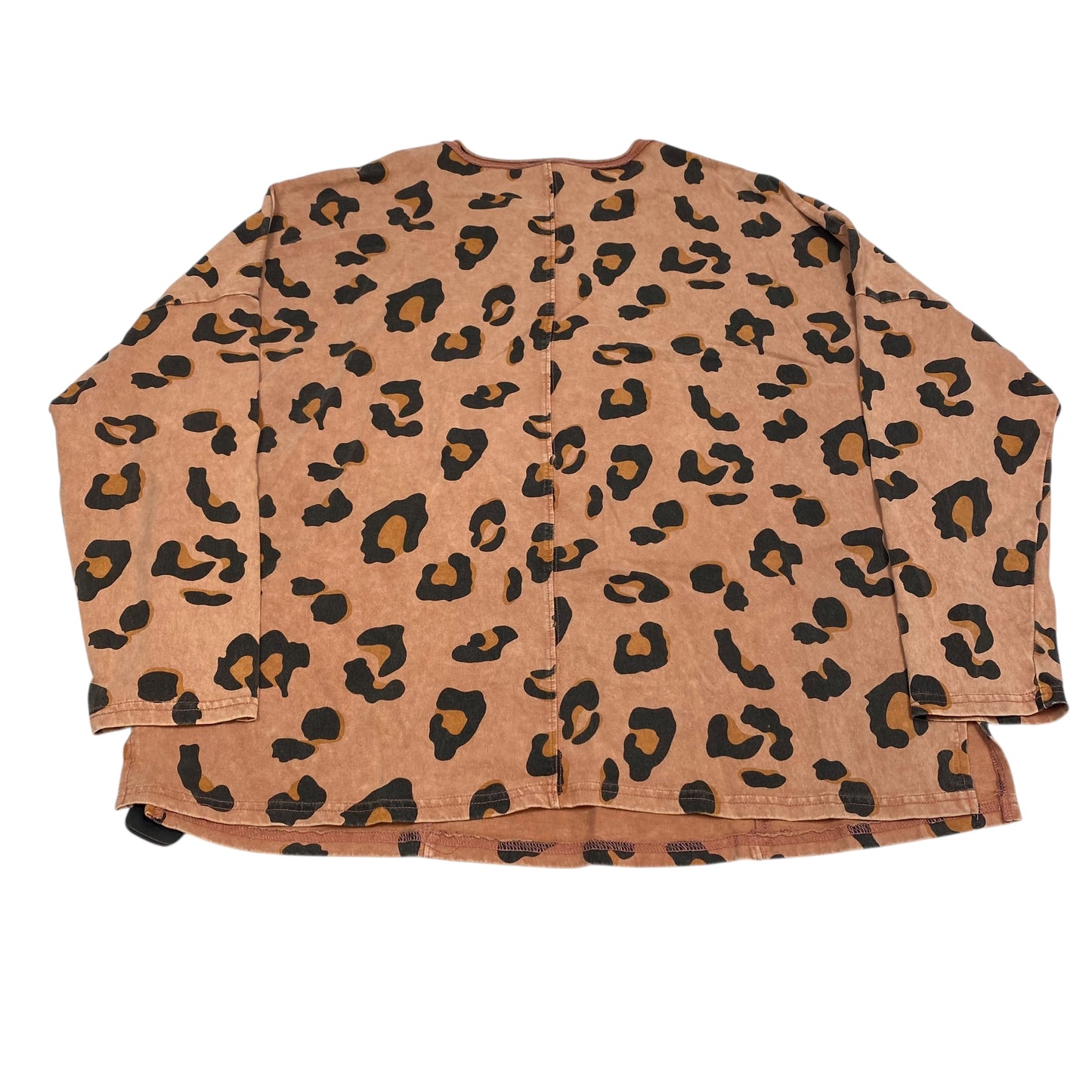 Top Ls By Easel In Animal Print, Size:S