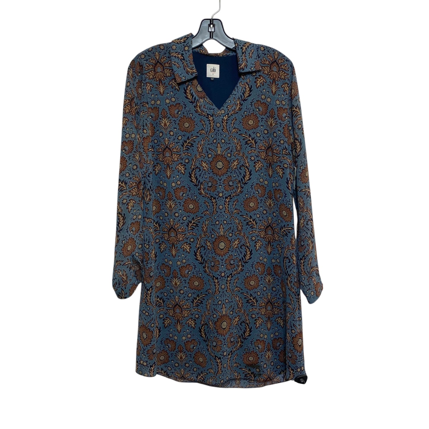 DRESS PARTY LONG by CABI in BLUE & BROWN, Size:S
