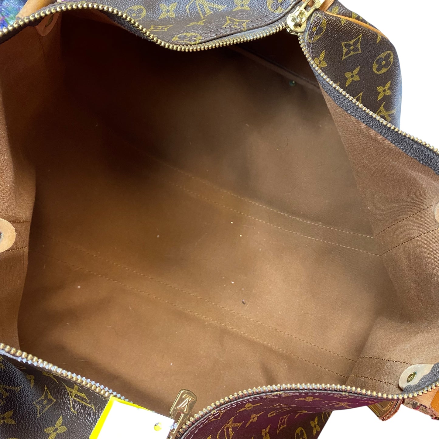 Duffle And Weekender Luxury Designer By Louis Vuitton In Brown, Size:Medium