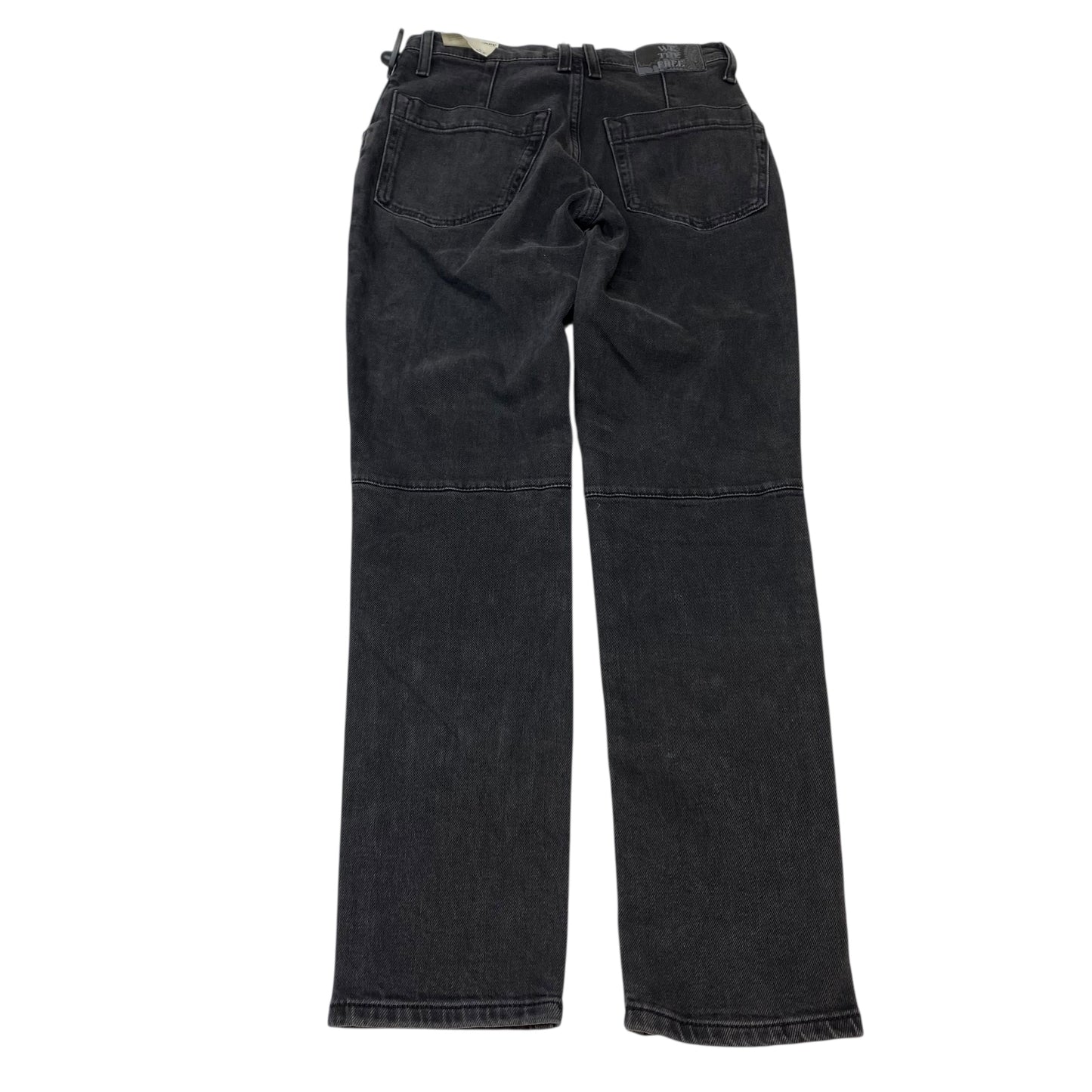 Jeans Straight By We The Free In Black Denim, Size:2