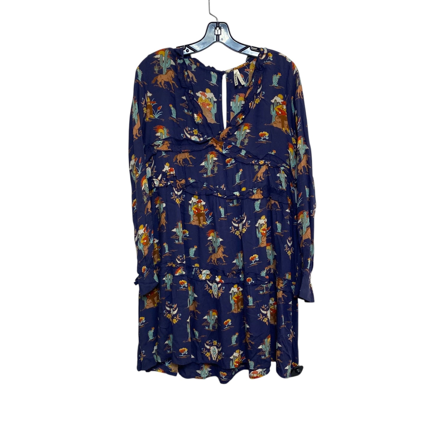 Dress Casual Short By Roper In Blue, Size:S