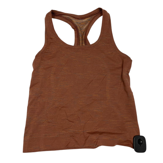 Athletic Tank Top By Lululemon In Brown, Size:S