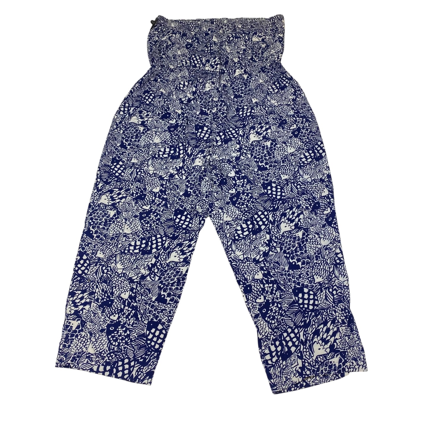 Jumpsuit Designer By Lilly Pulitzer In Blue, Size:Xxl