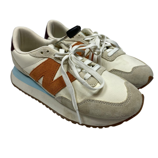 Shoes Athletic By New Balance In Cream & Tan, Size:9