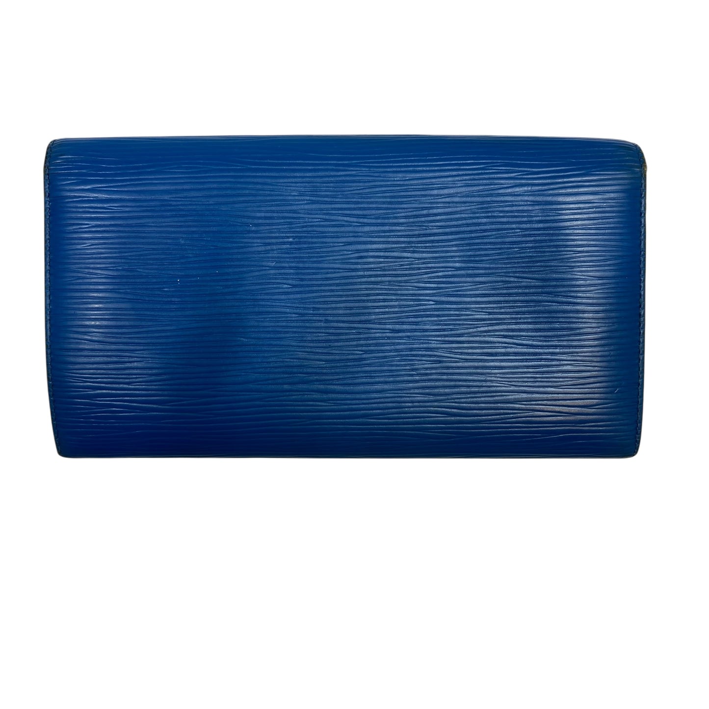 Wallet Luxury Designer By Louis Vuitton In Blue, Size:Medium