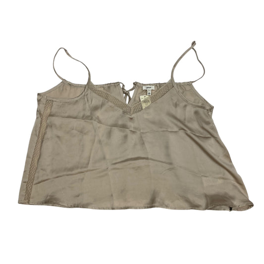 Top Sleeveless By Aerie In Tan, Size:M