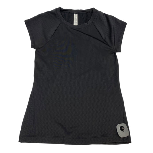 Athletic Top Ss By Athleta In Black, Size:Xs