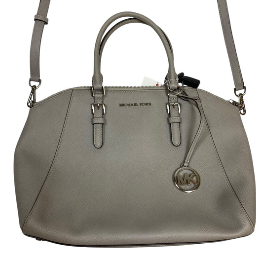 Handbag Designer By Michael Kors In Grey, Size:Medium