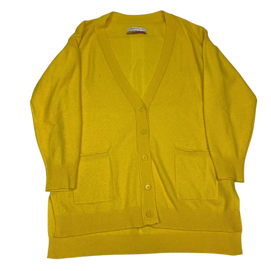 Cardigan By Anthropologie In Yellow, Size:S
