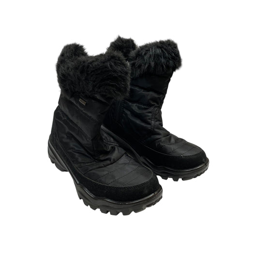 Boots Snow By Spring Step In Black, Size:9