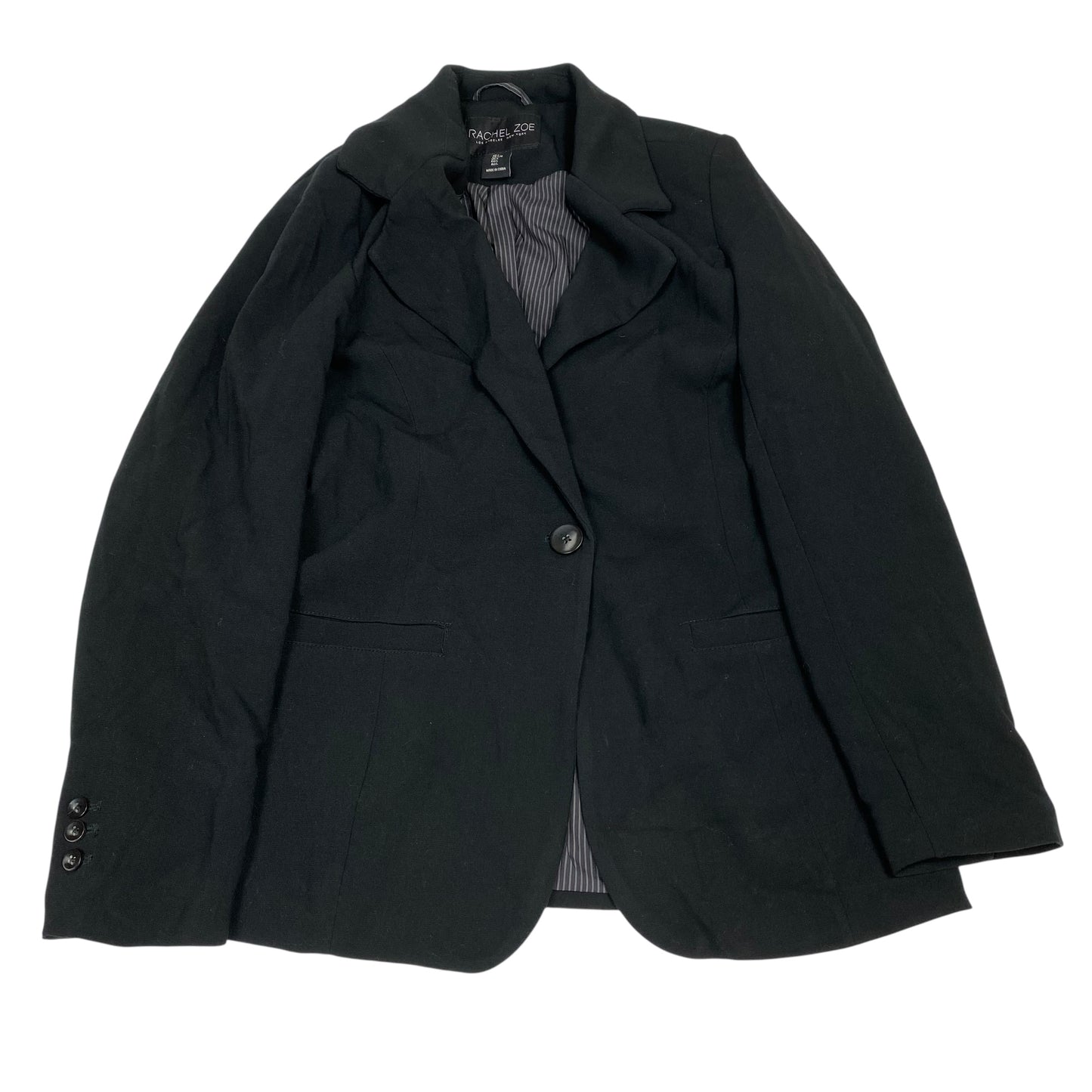 Blazer By Rachel Zoe In Black, Size:L