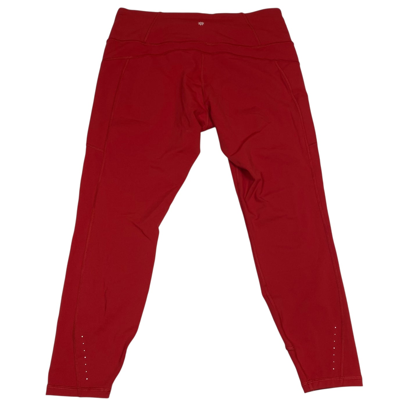 Athletic Leggings By Athleta In Red, Size:1X