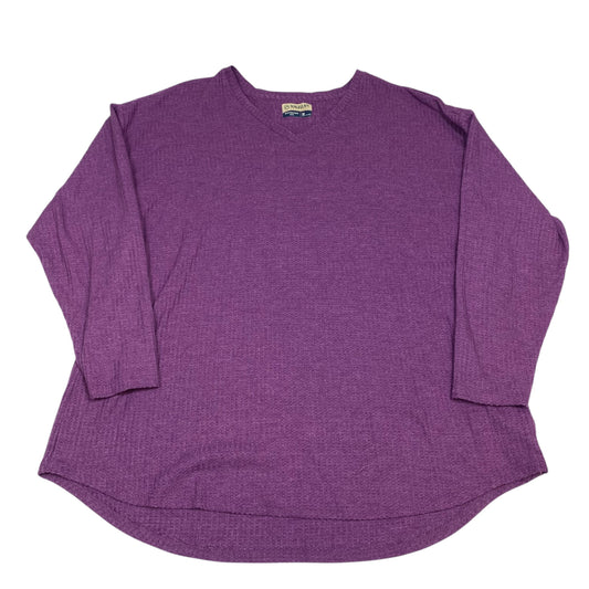 Top Ls Basic By Magellan In Purple, Size:2X