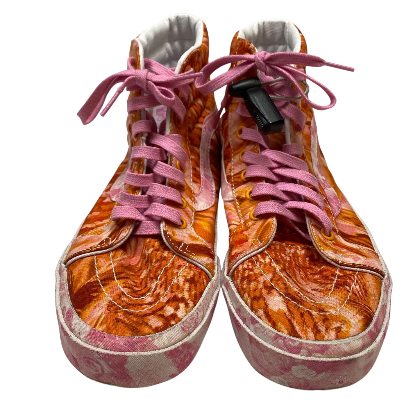 Shoes Sneakers By Vans In Orange & Pink, Size:10.5
