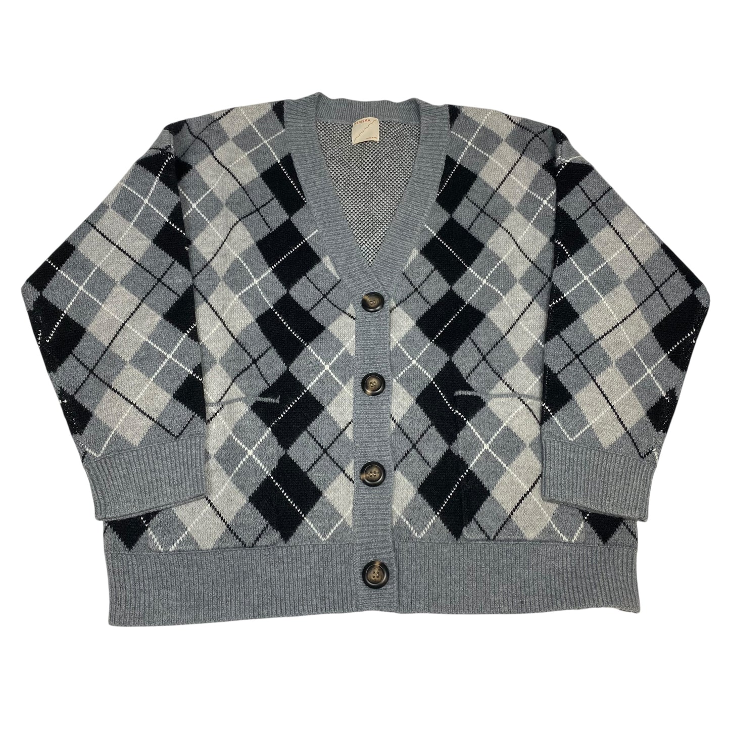 SWEATER CARDIGAN by KERISMA in GREY, Size:M