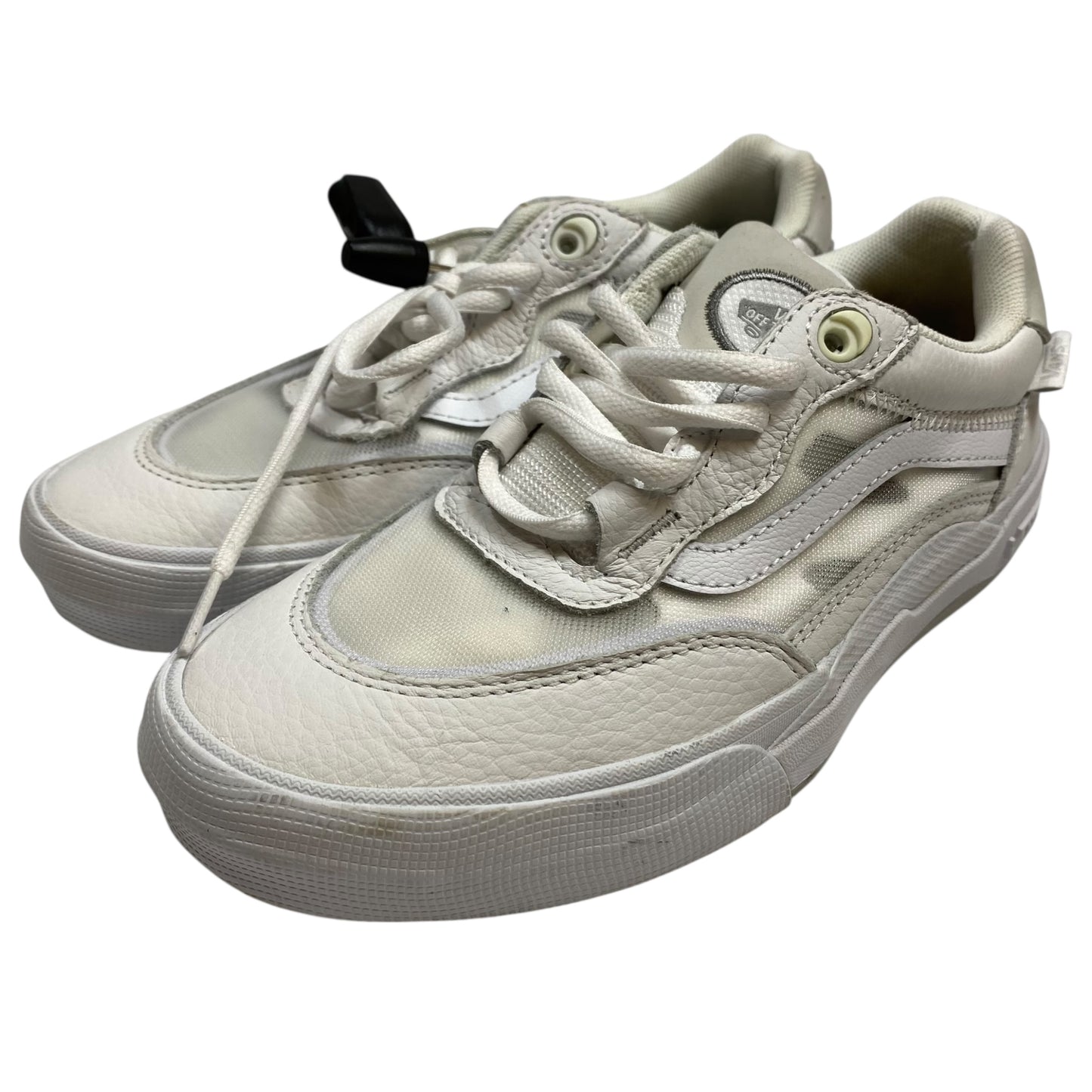 Shoes Sneakers By Vans In White, Size:5