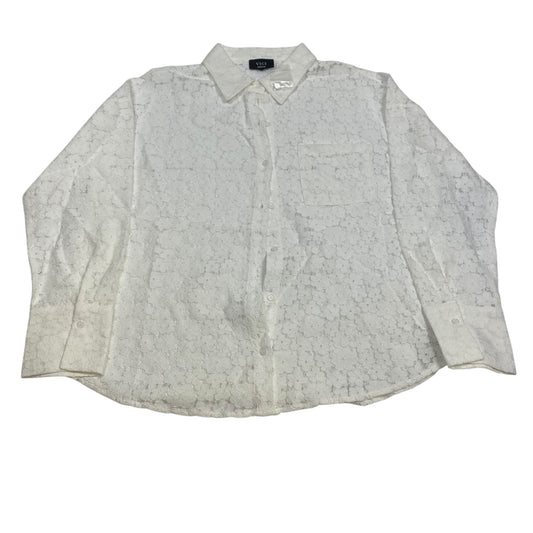 Top Ls By Vici In White, Size:M