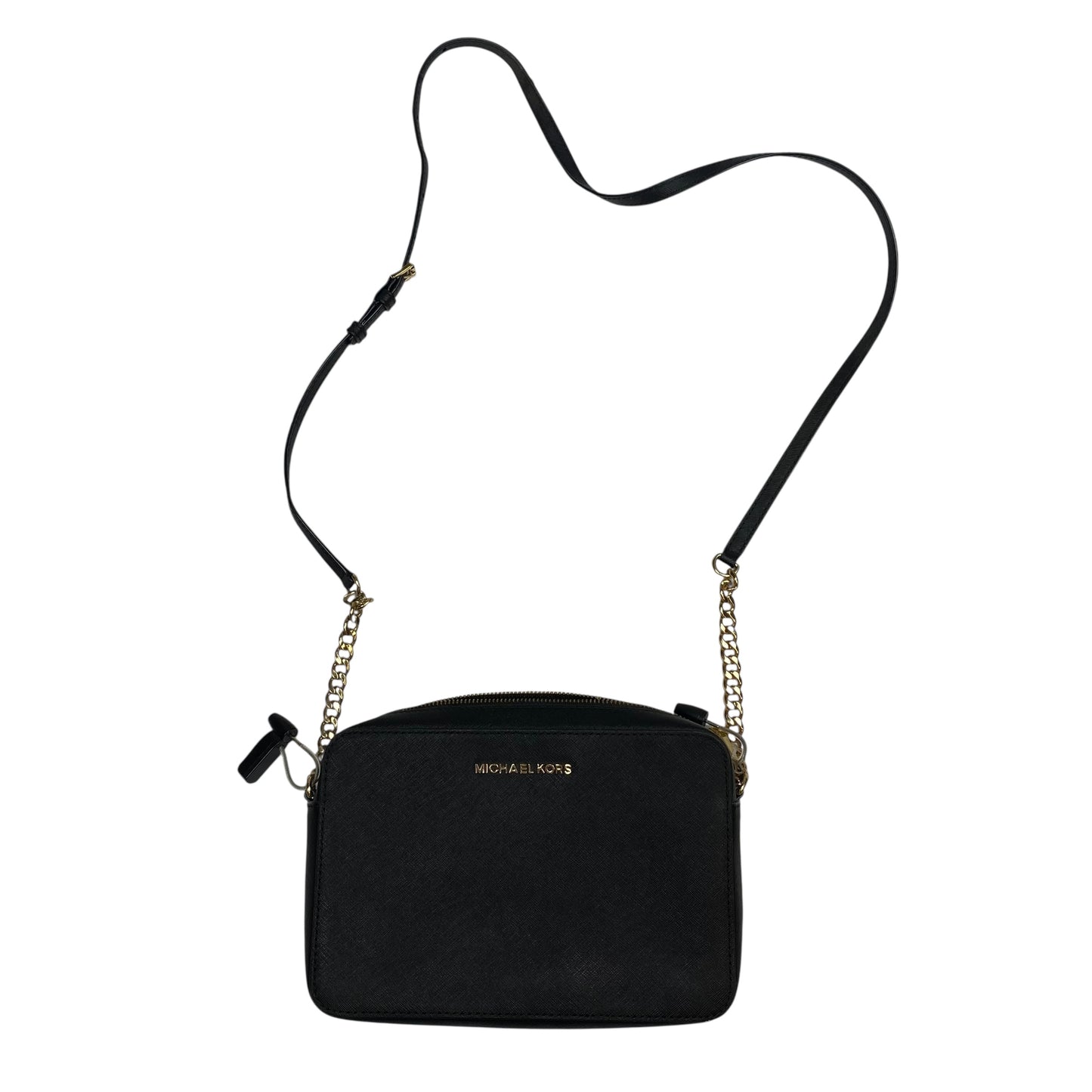 Crossbody Designer By Michael Kors In Black, Size:Medium