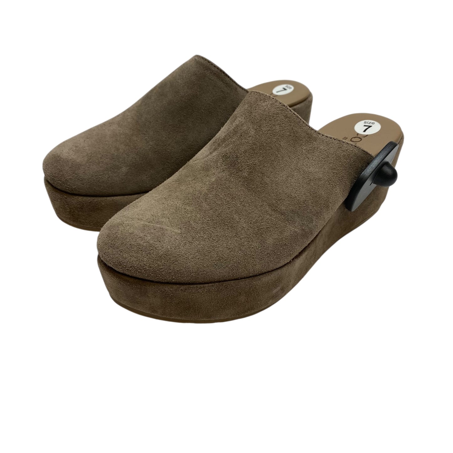 Shoes Heels Wedge By Cordani In Taupe, Size:7