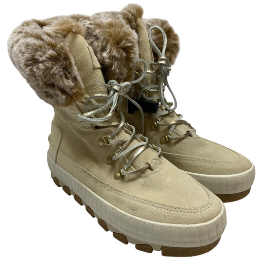 Boots Snow By Sperry In Tan, Size:9