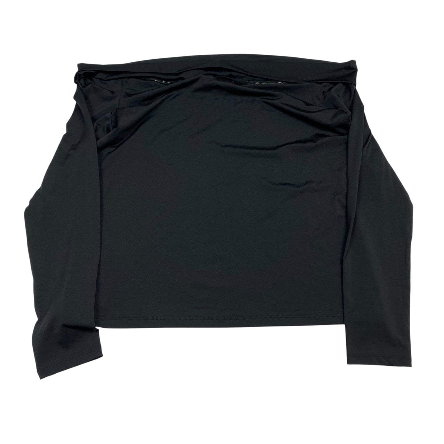 Top Ls Basic By H&M In Black, Size:L