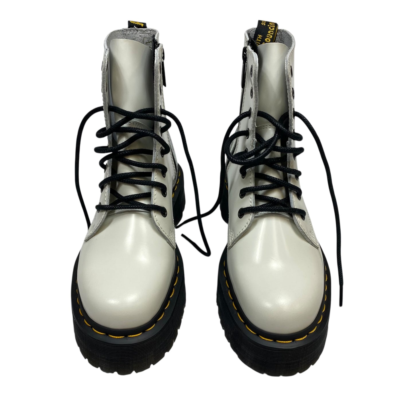 Boots Designer By Dr Martens In White, Size:7