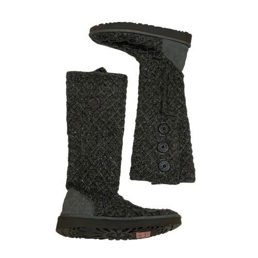 Boots Designer By Ugg In Grey, Size:9