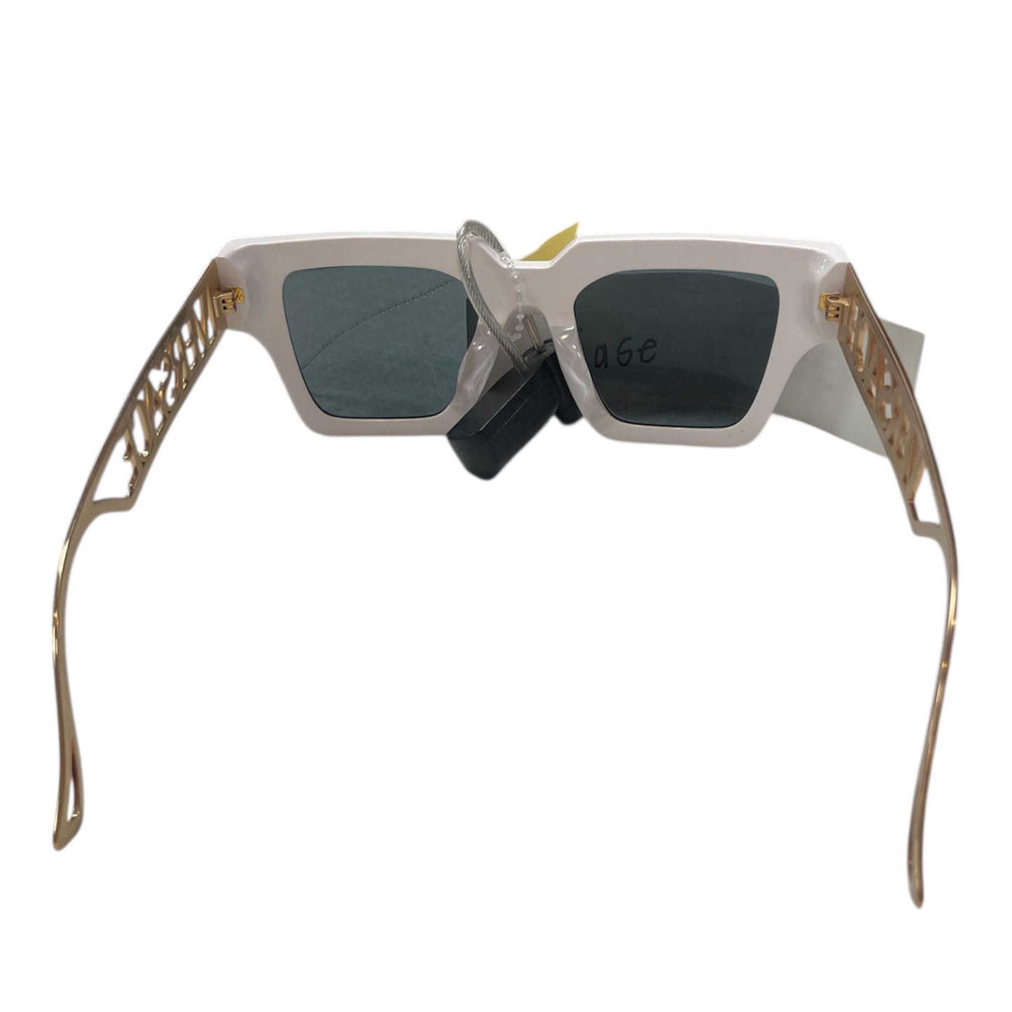 Sunglasses Luxury Designer By Versace In White