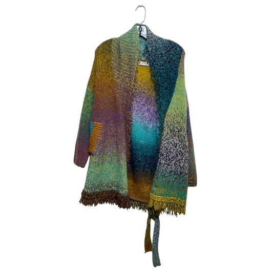 Sweater Cardigan By Greylin In Multi, Size:Xsp