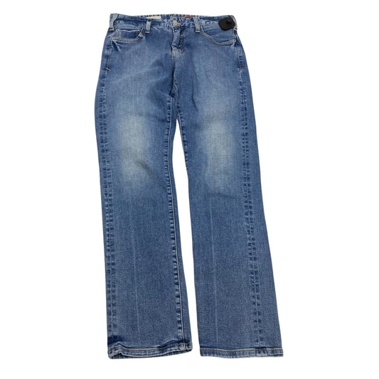 Jeans Skinny By Pilcro In Blue Denim, Size:4