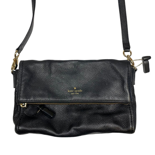 Crossbody Designer By Kate Spade In Black, Size:Small