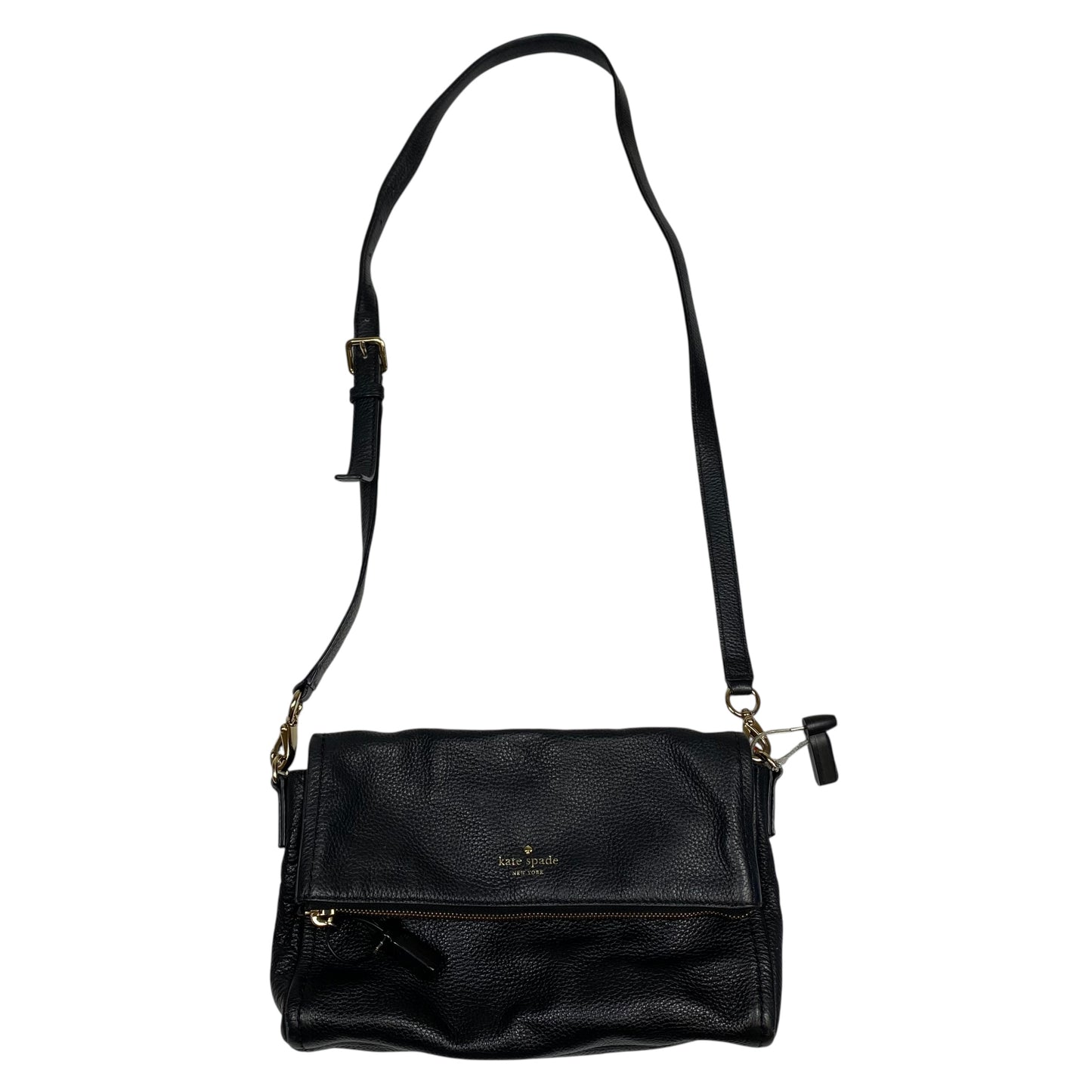 Crossbody Designer By Kate Spade In Black, Size:Small