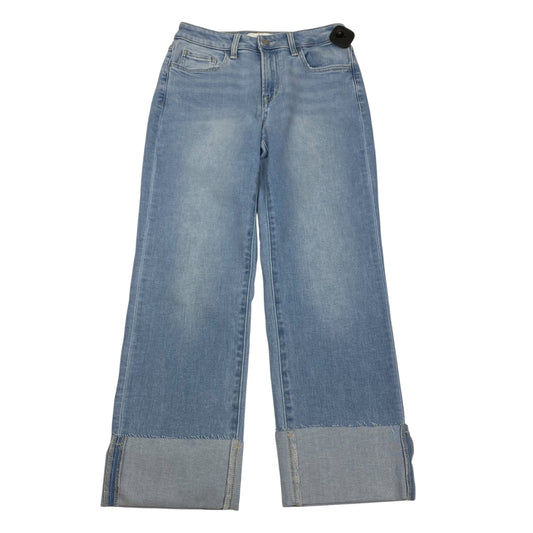 Jeans Straight By Vervet In Blue Denim, Size:2